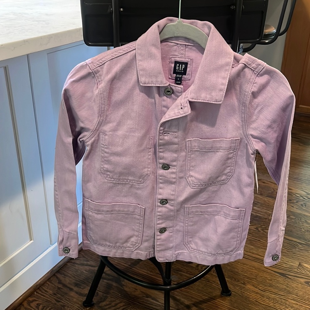 Gap Denim - brand new with tags - size medium lavender denim jacket
